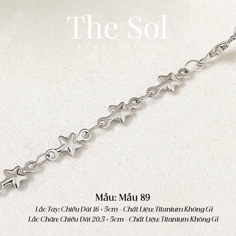 Lắc Tay Titan Mini Star - Mẫu 89