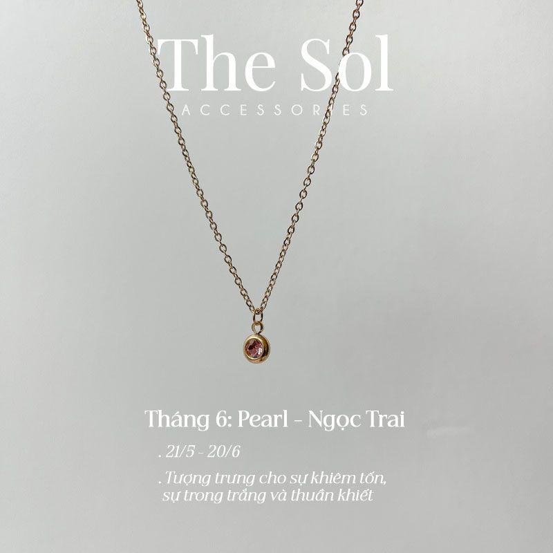 Dây Chuyền Titan The Birthstone