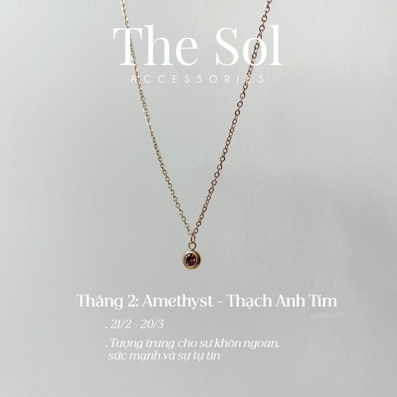 Dây Chuyền Titan The Birthstone