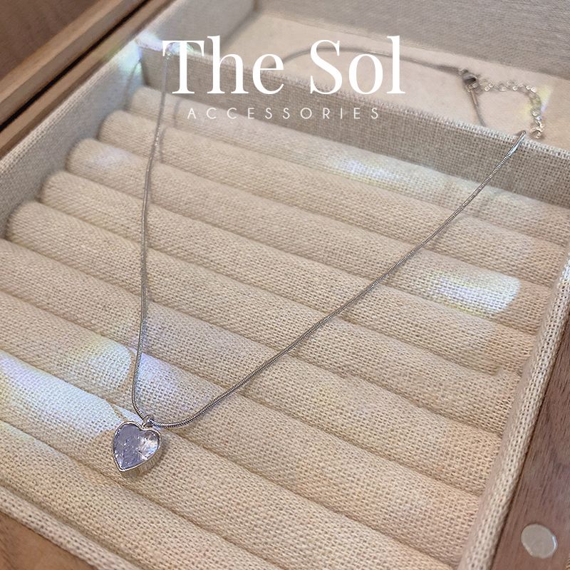 Dây Chuyền Hàn Quốc Diamond Heart