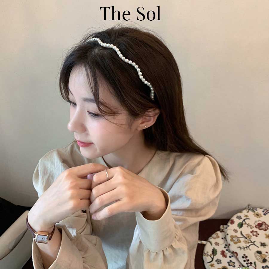 Cài Tóc Hàn Quốc The Pearl Wave
