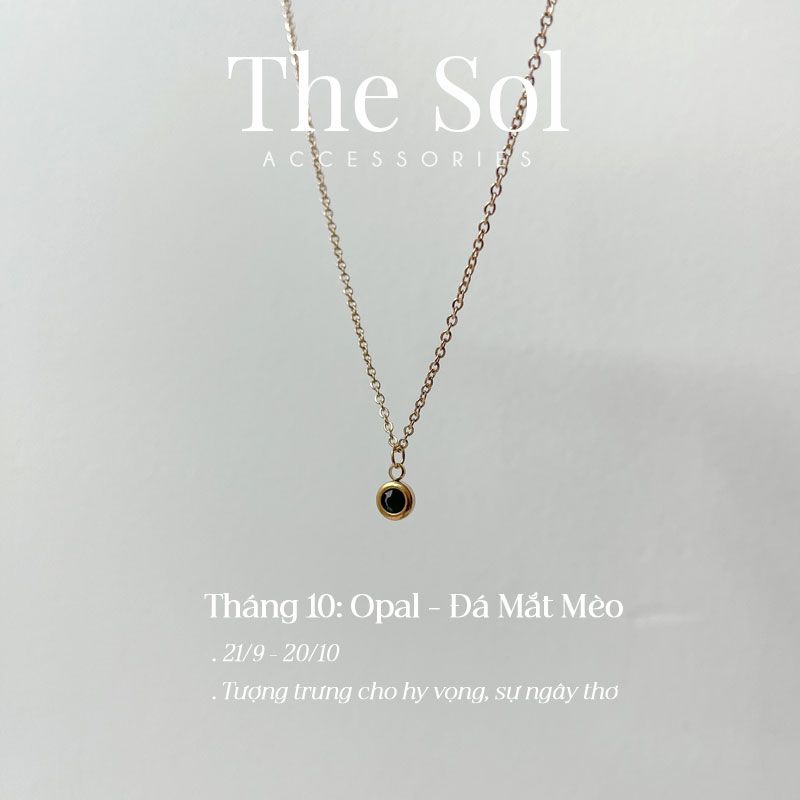 Dây Chuyền Titan The Birthstone