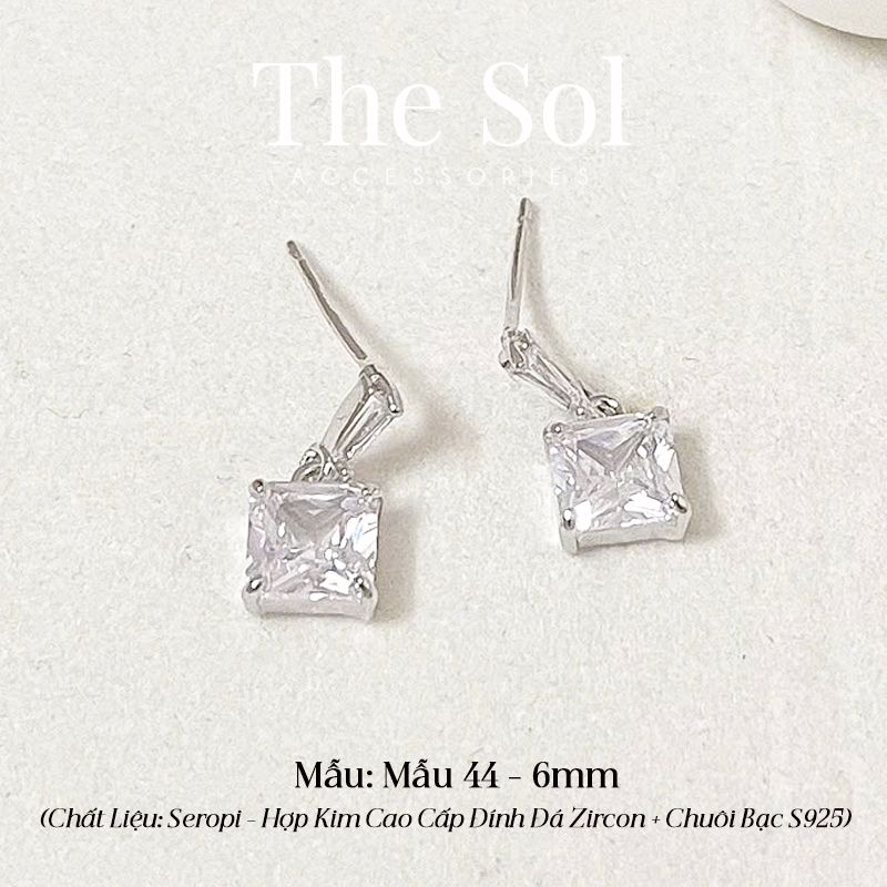 Bông Tai Seropi Diamond Square