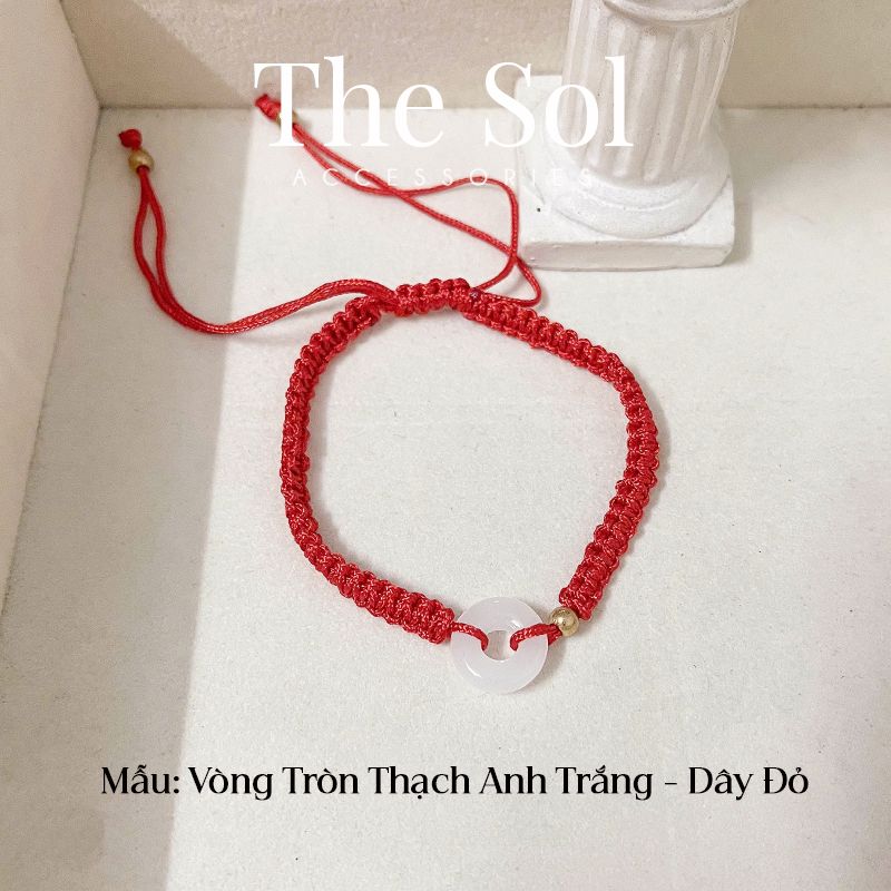 Lắc Tay Hàn Quốc White Quartz