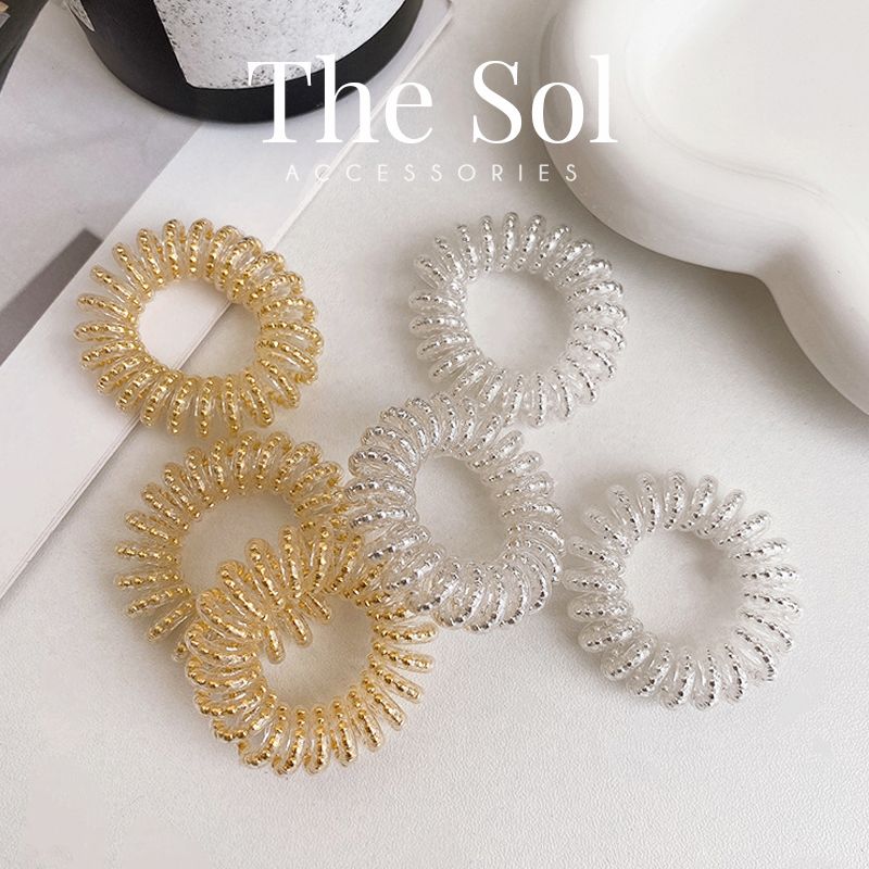 Cột Tóc Lò Xo Bling Purl