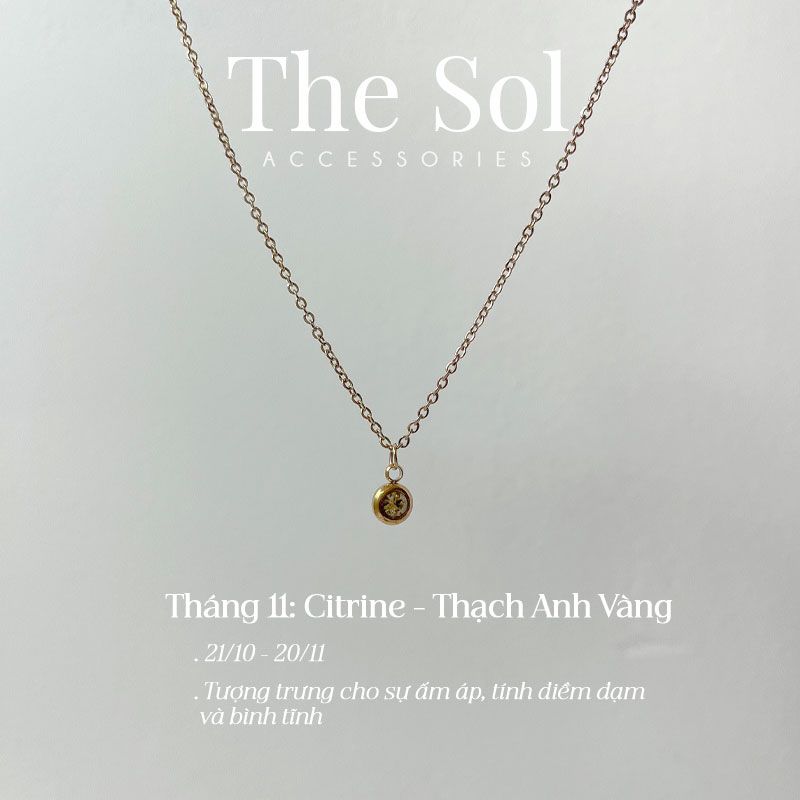 Dây Chuyền Titan The Birthstone