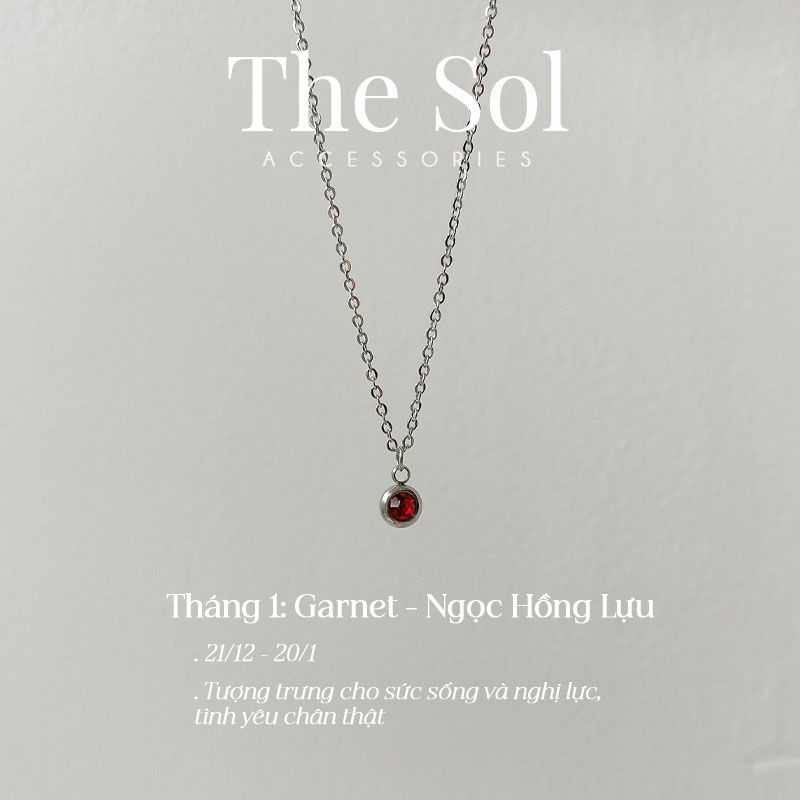 Dây Chuyền Titan The Birthstone