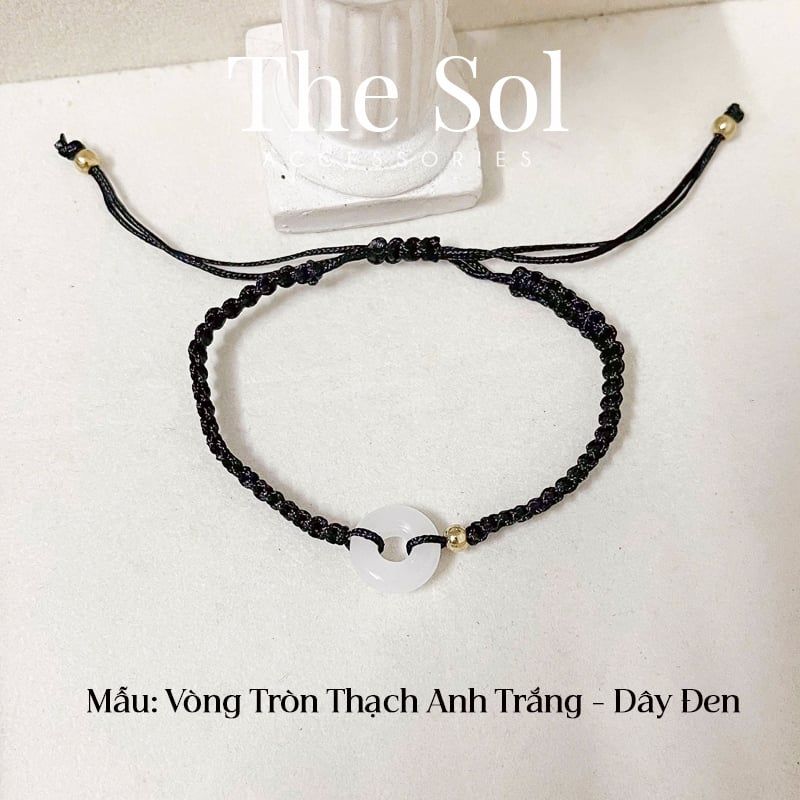 Lắc Tay Hàn Quốc White Quartz