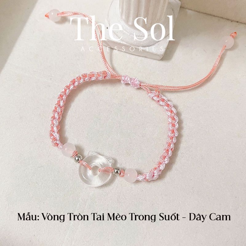 Lắc Tay Hàn Quốc Crystal Cat's Ears