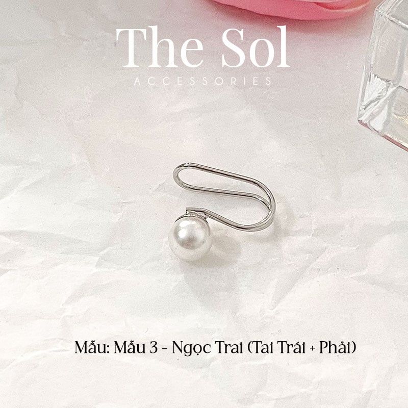 Kẹp Vành Hàn Quốc Kiểu 3 - The Pearl