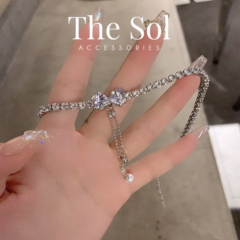 Choker Hàn Quốc Diamond Bow