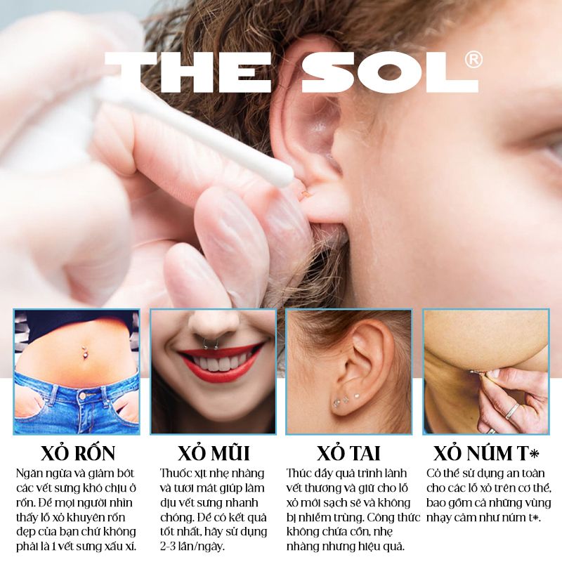 Bình Xịt Vệ Sinh Lỗ Xỏ Khuyên