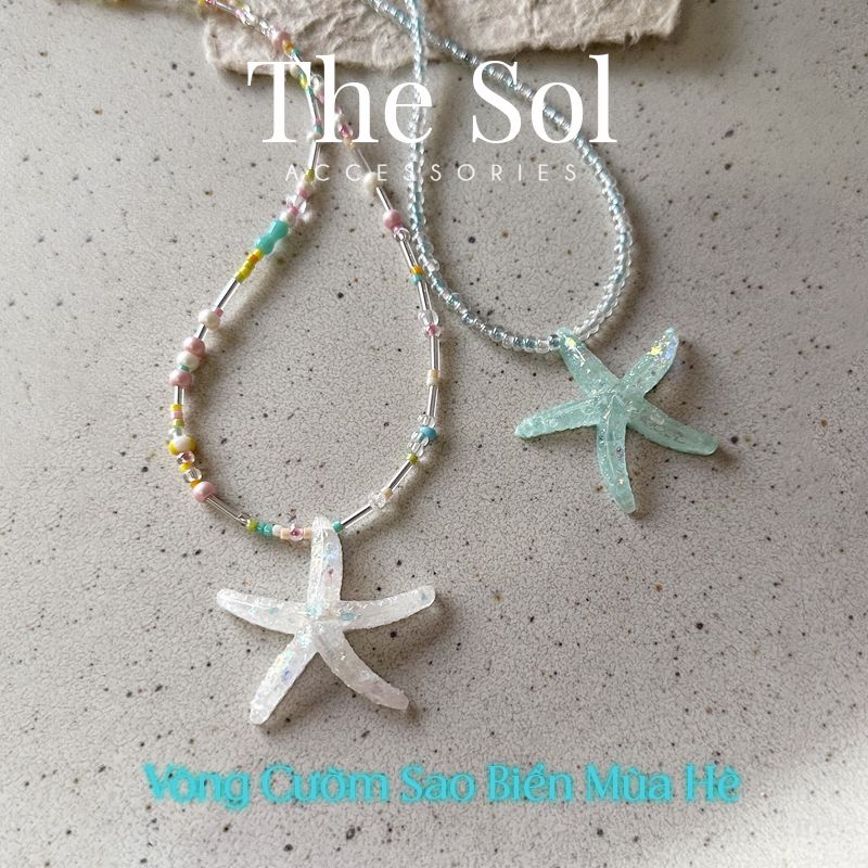 Vòng Cườm Hàn Quốc Sao Biển Mùa Hè