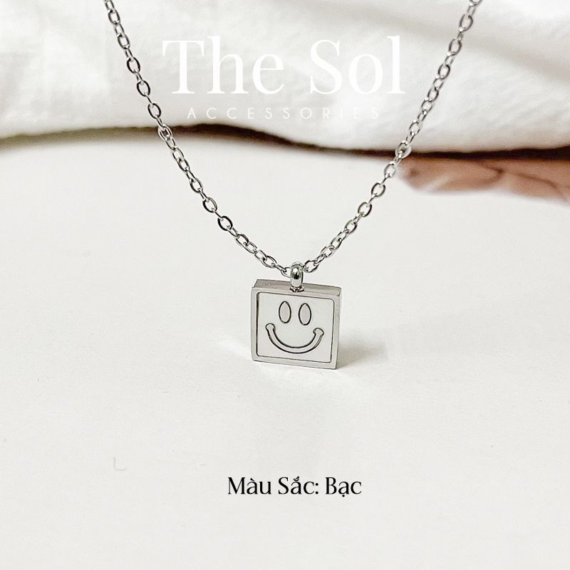 Dây Chuyền Titan Square Smile