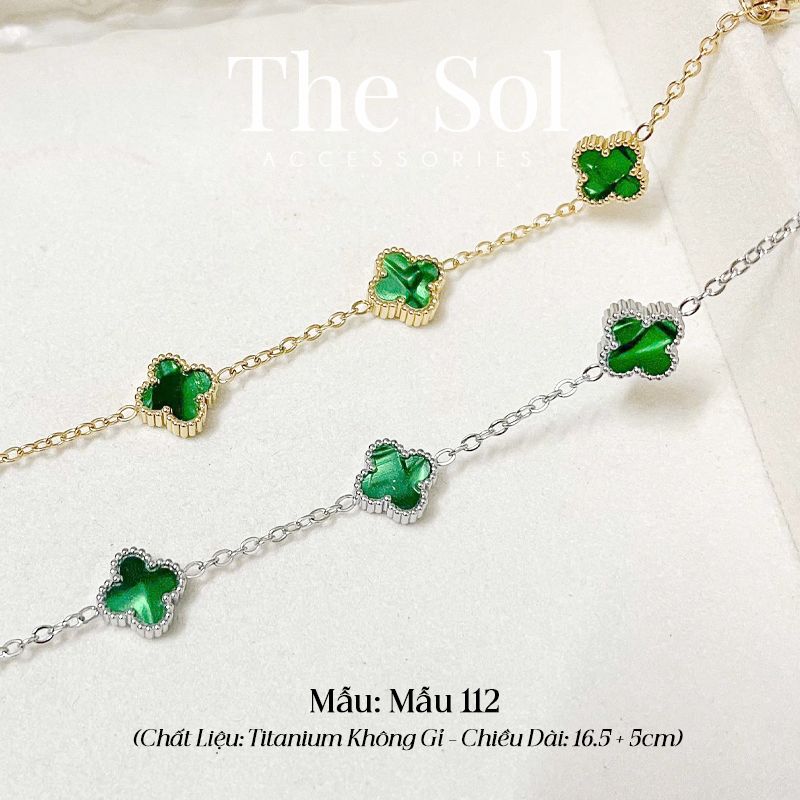 Lắc Tay Titan Green Lou 0.9cm - Mẫu 112