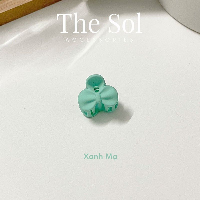 Kẹp Tóc Colorful Mini Bow - 1 Chiếc