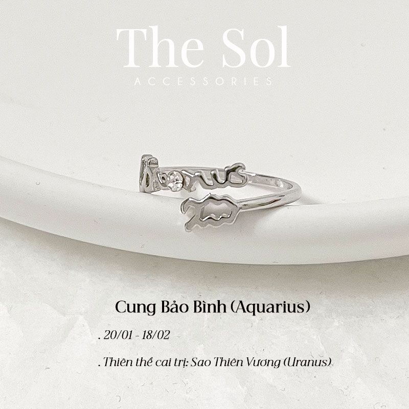 Nhẫn Hàn Quốc Solar Zodiac