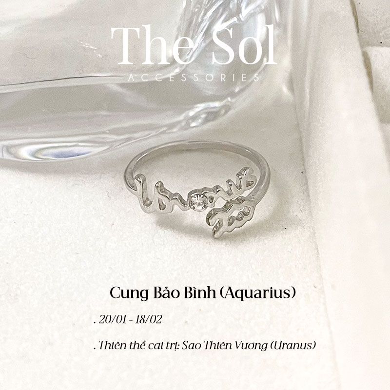 Nhẫn Hàn Quốc Solar Zodiac