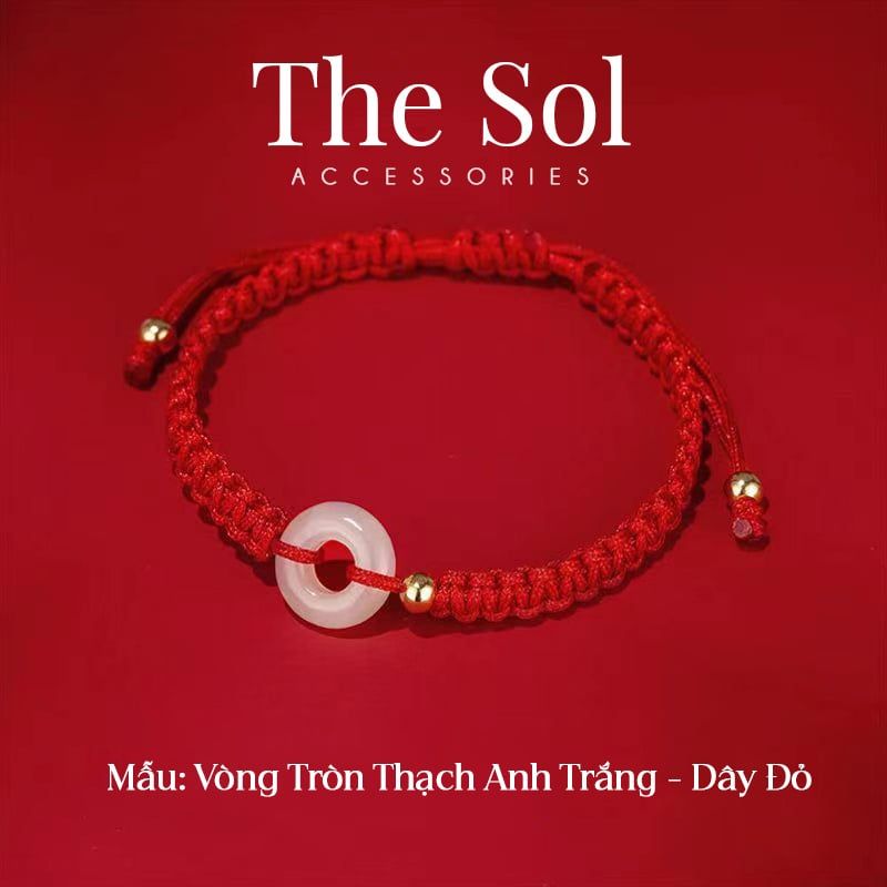 Lắc Tay Hàn Quốc White Quartz