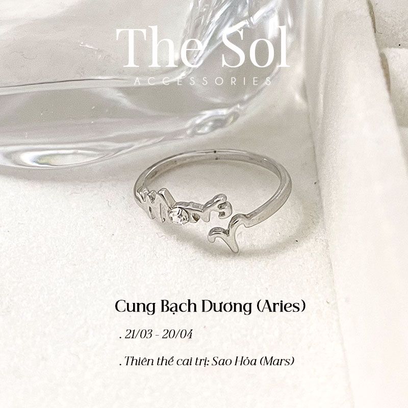 Nhẫn Hàn Quốc Solar Zodiac