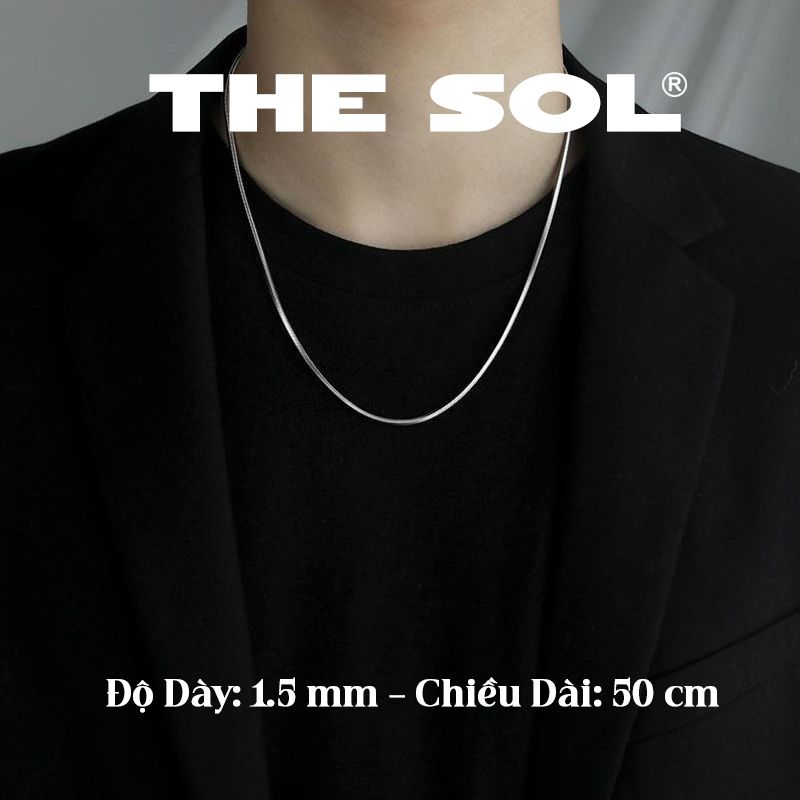 Dây Chuyền Titan Unisex Basic Chain - Dây Mì