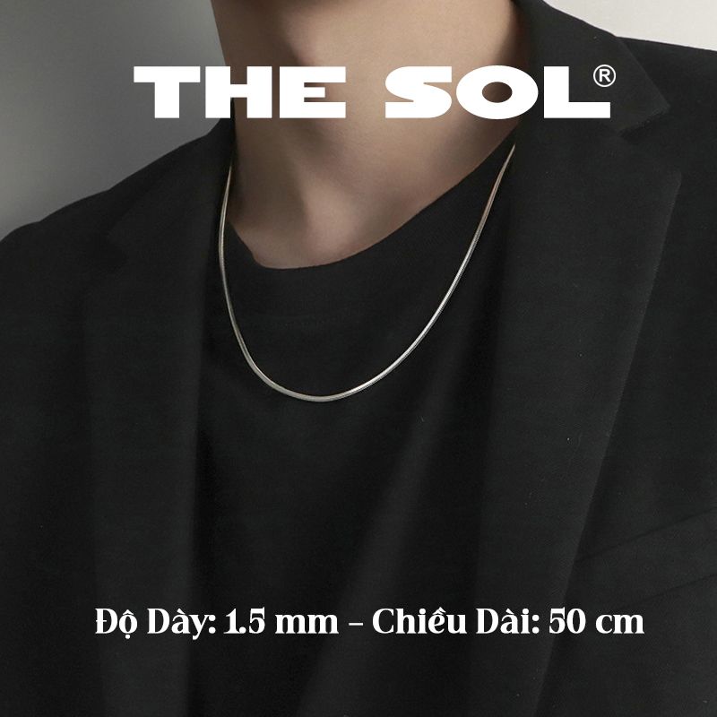 Dây Chuyền Titan Unisex Basic Chain - Dây Mì