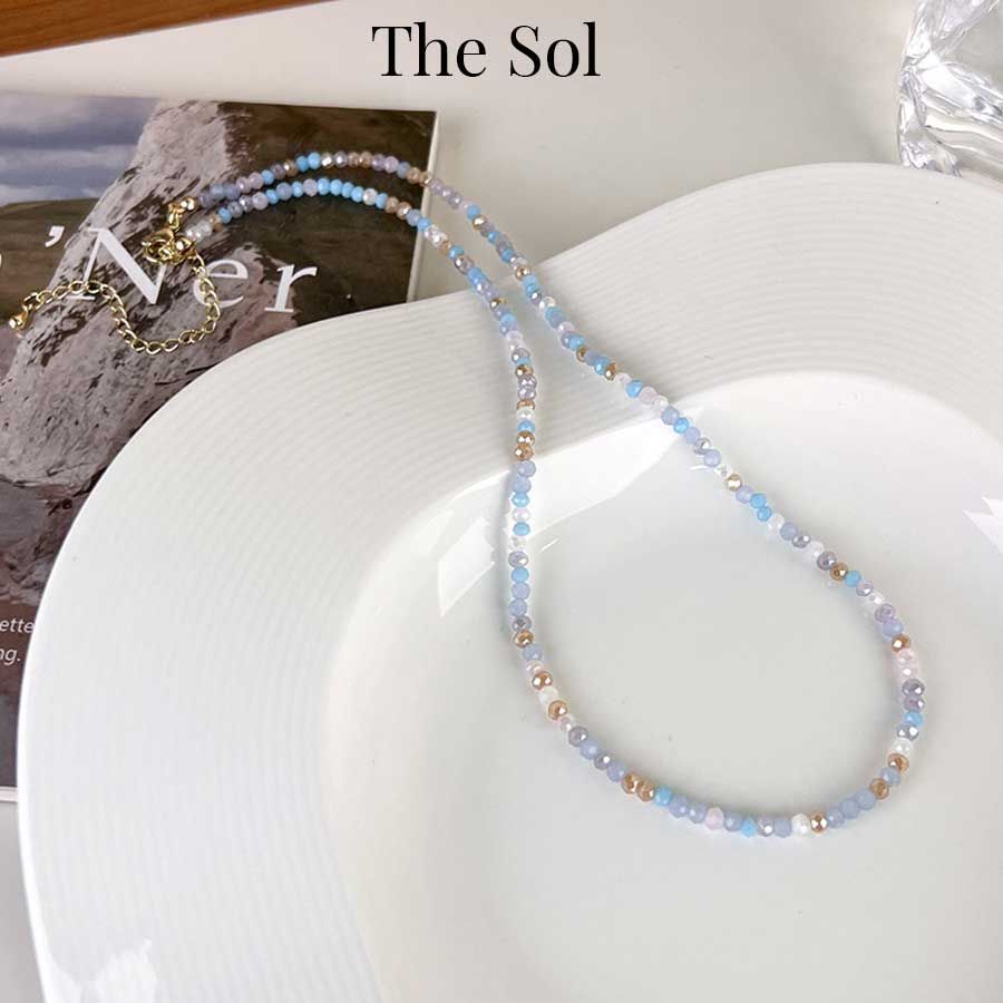 Choker Hàn Quốc Blue Colour