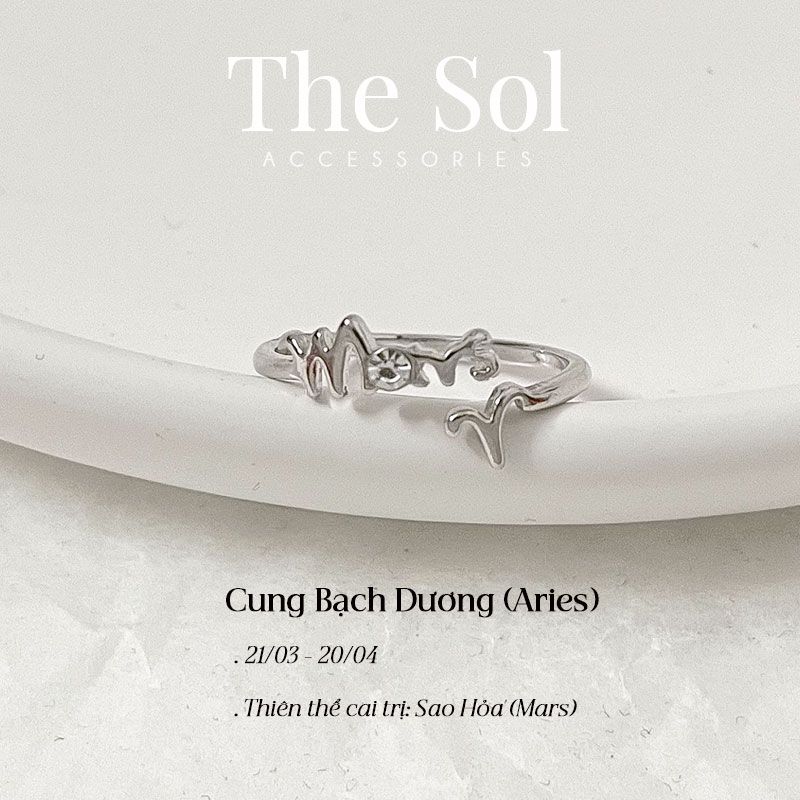 Nhẫn Hàn Quốc Solar Zodiac