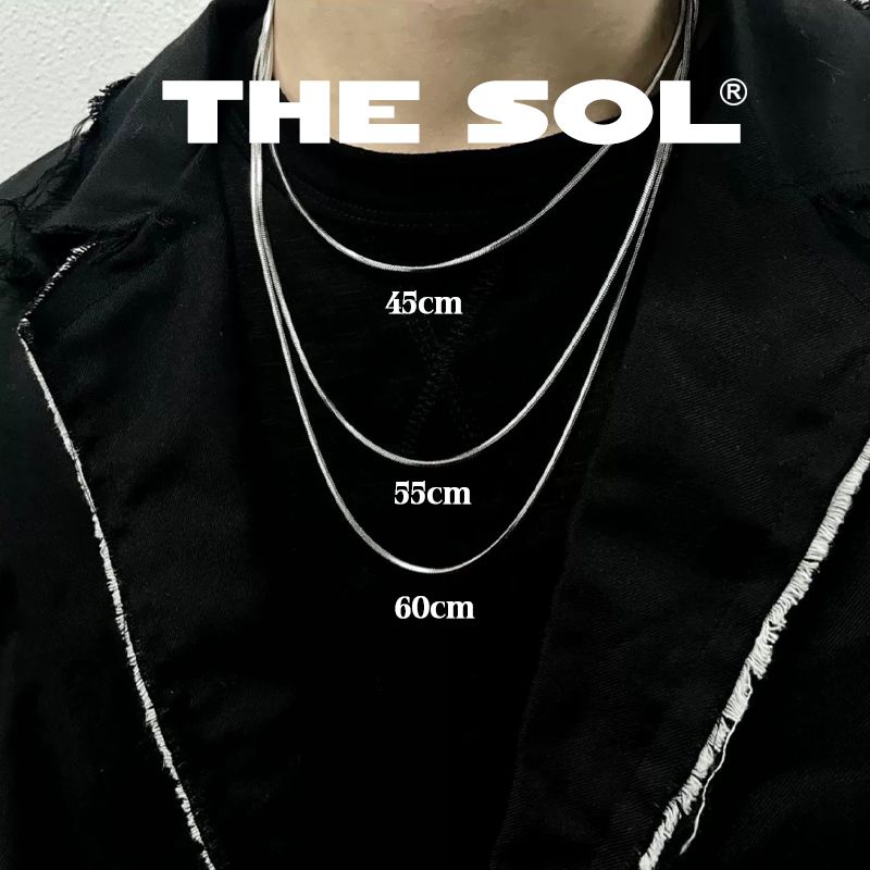 Dây Chuyền Titan Unisex Basic Chain - Dây Mì