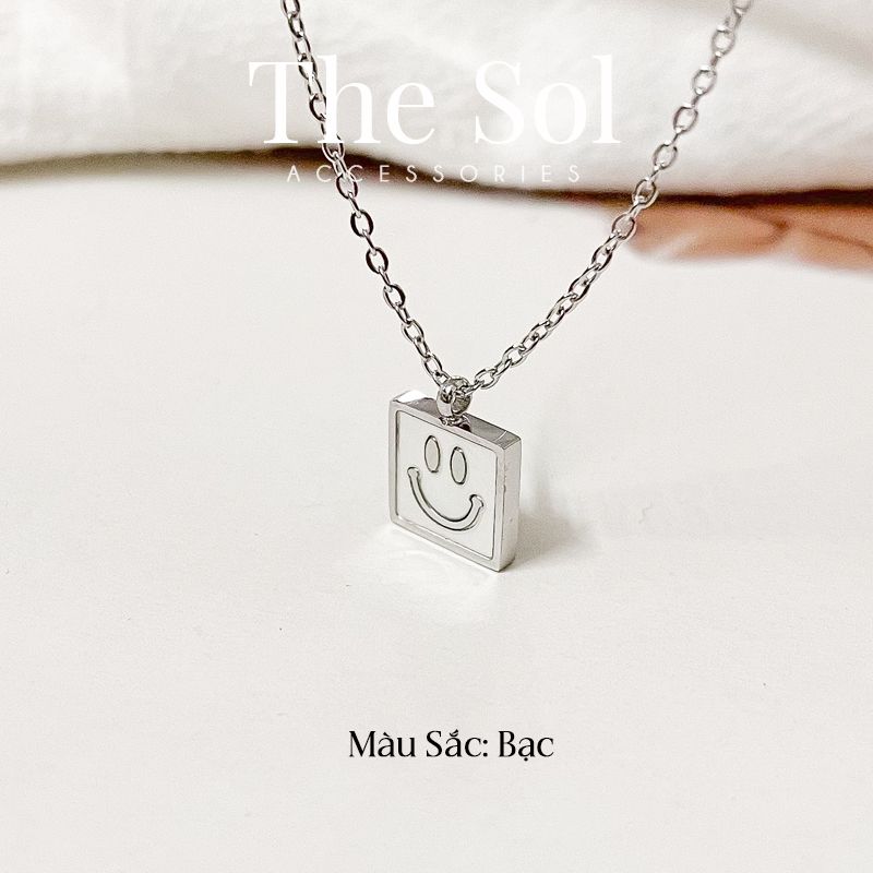 Dây Chuyền Titan Square Smile