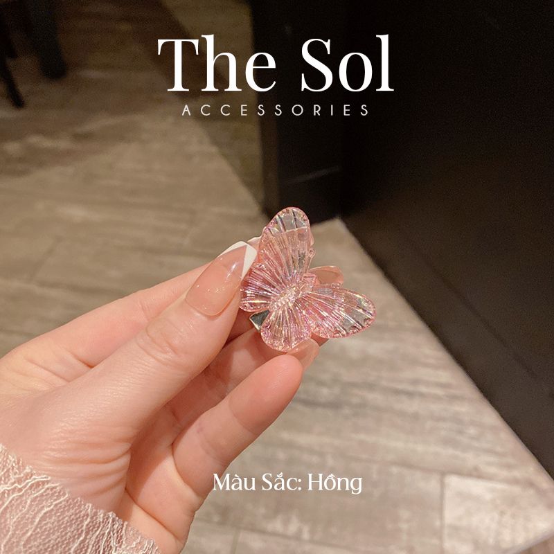 Kẹp Tóc Hàn Quốc Hologram Butterfly - 1 Chiếc