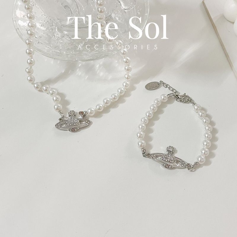 Lắc Tay Ngọc Trai Vivienne