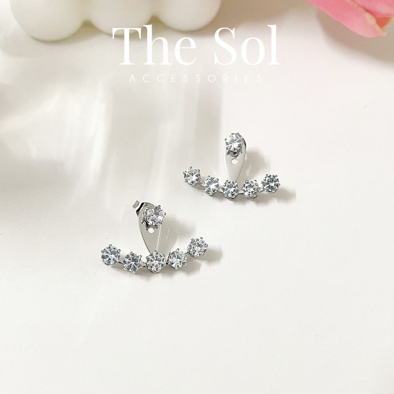 Bông Tai Titan 5 Diamonds - Mang 2 Kiểu