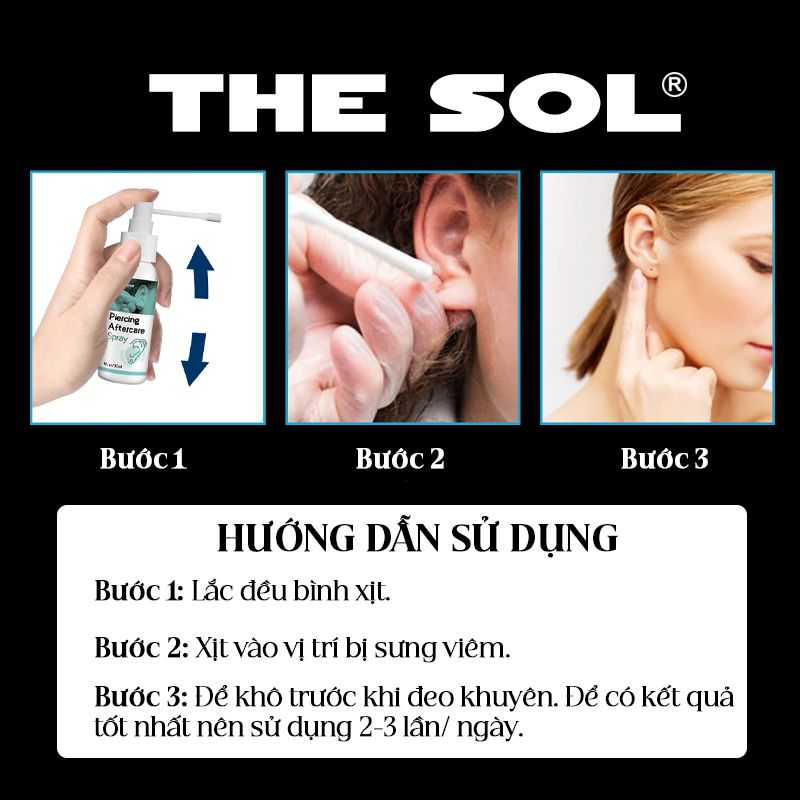 Bình Xịt Vệ Sinh Lỗ Xỏ Khuyên