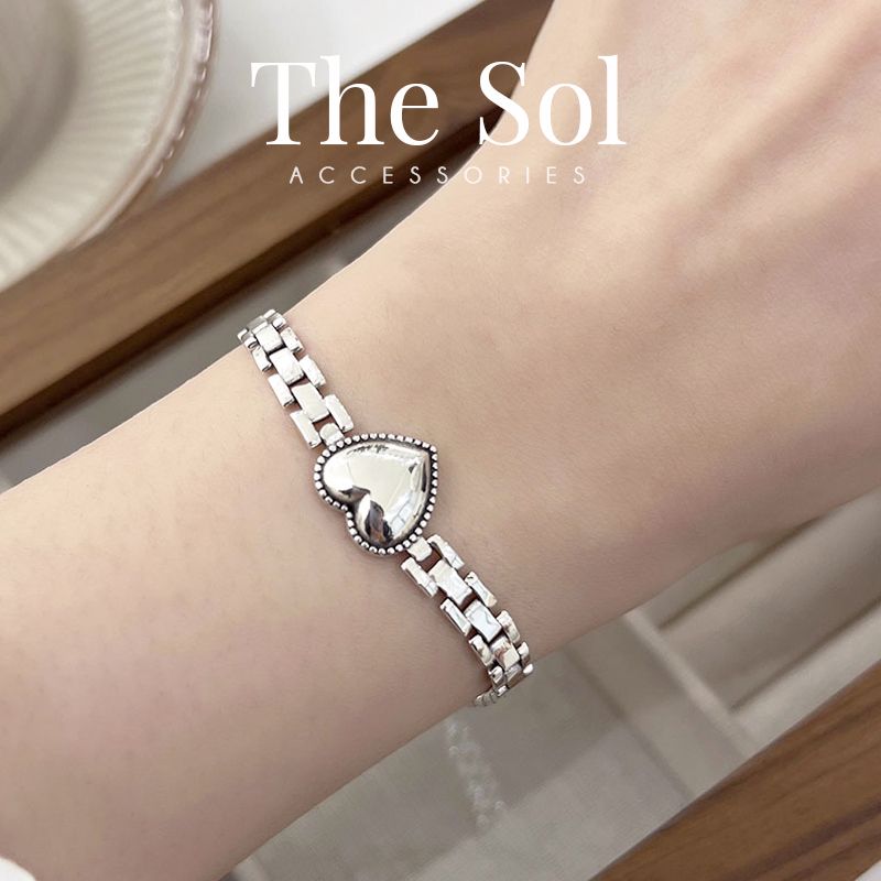 Lắc Tay Titan Metal Heart - Mẫu 79