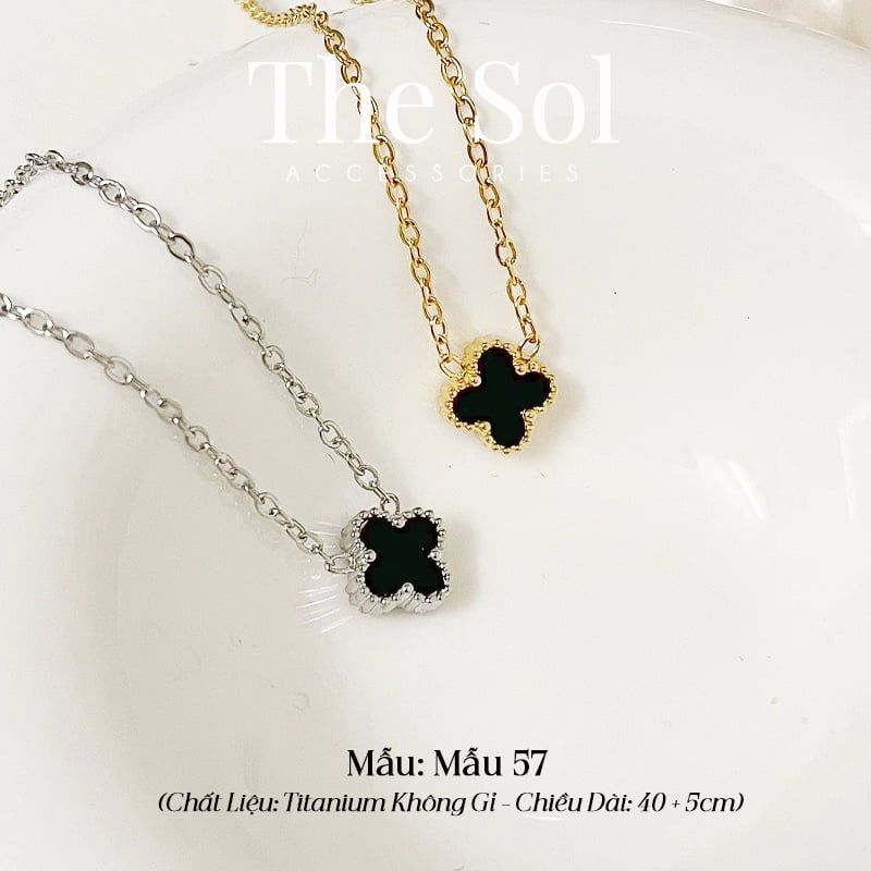 Dây Chuyền Titan Black Lou 0.9cm - Mẫu 57