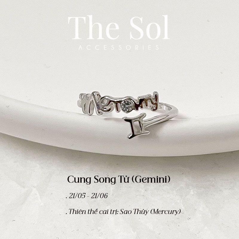 Nhẫn Hàn Quốc Solar Zodiac