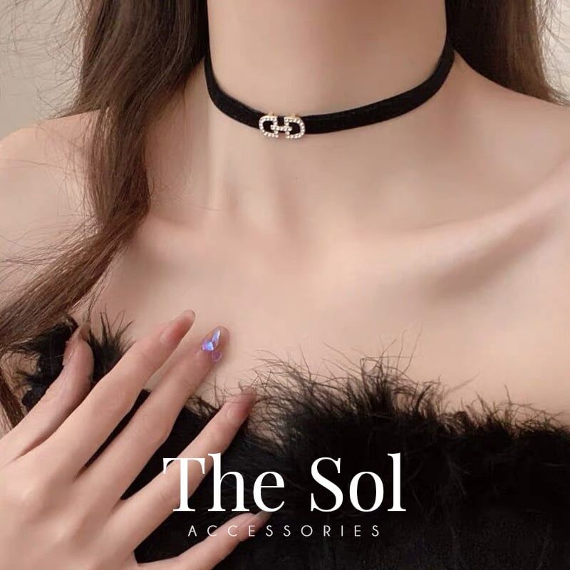 Choker Hàn Quốc Luxury Pattern