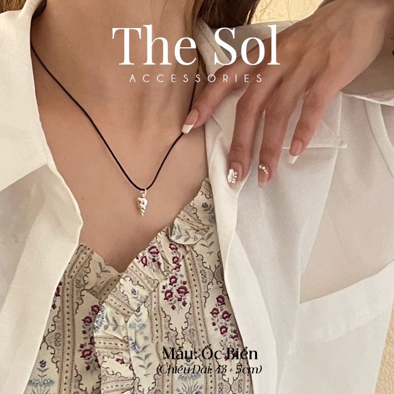 Dây Chuyền Dây Sáp Silver Summer