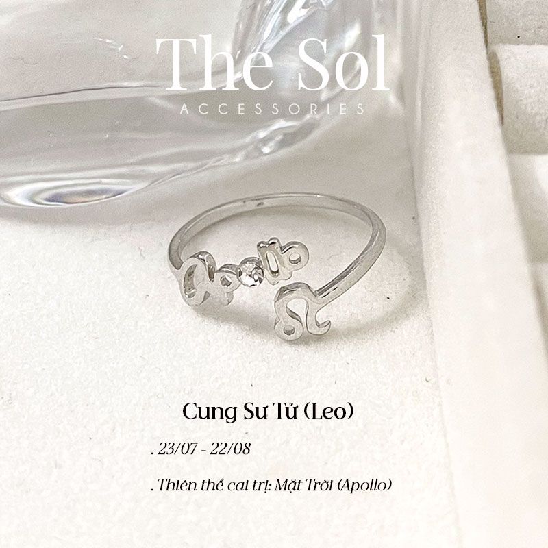 Nhẫn Hàn Quốc Solar Zodiac