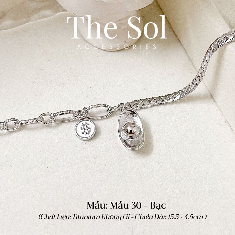 Lắc Tay Titan The Ingot - Mẫu 30