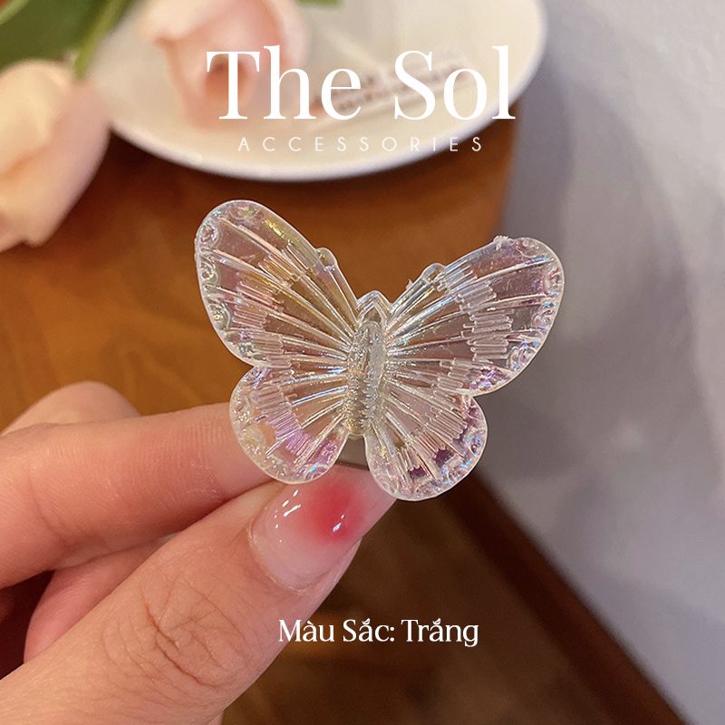 Kẹp Tóc Hàn Quốc Hologram Butterfly - 1 Chiếc