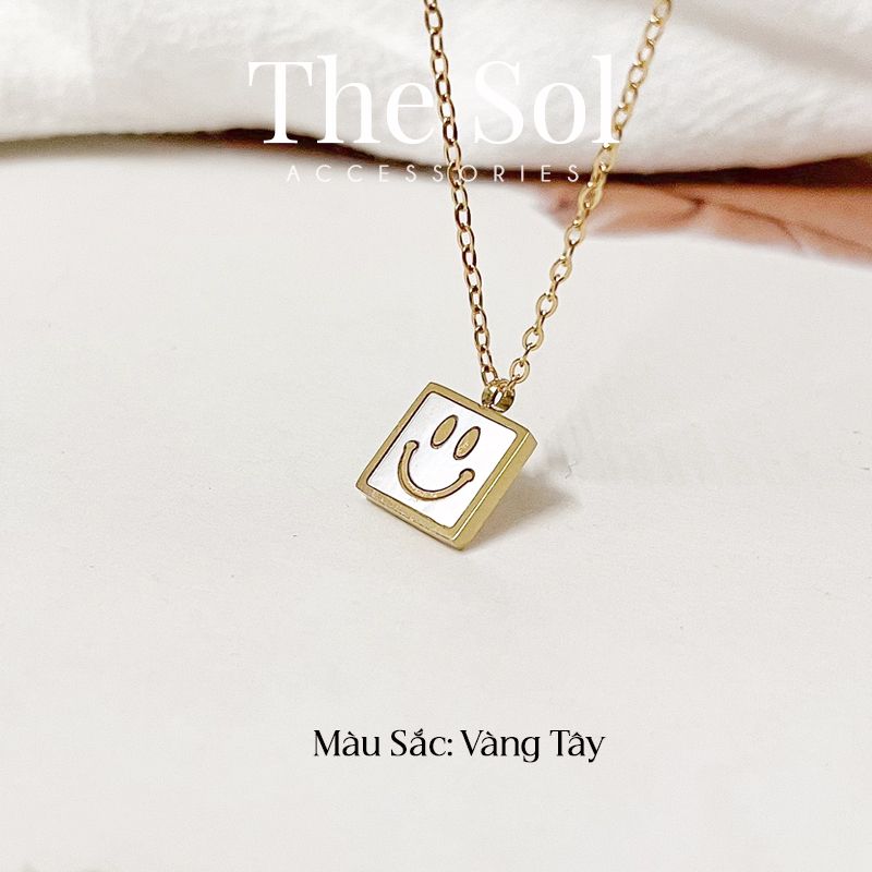 Dây Chuyền Titan Square Smile