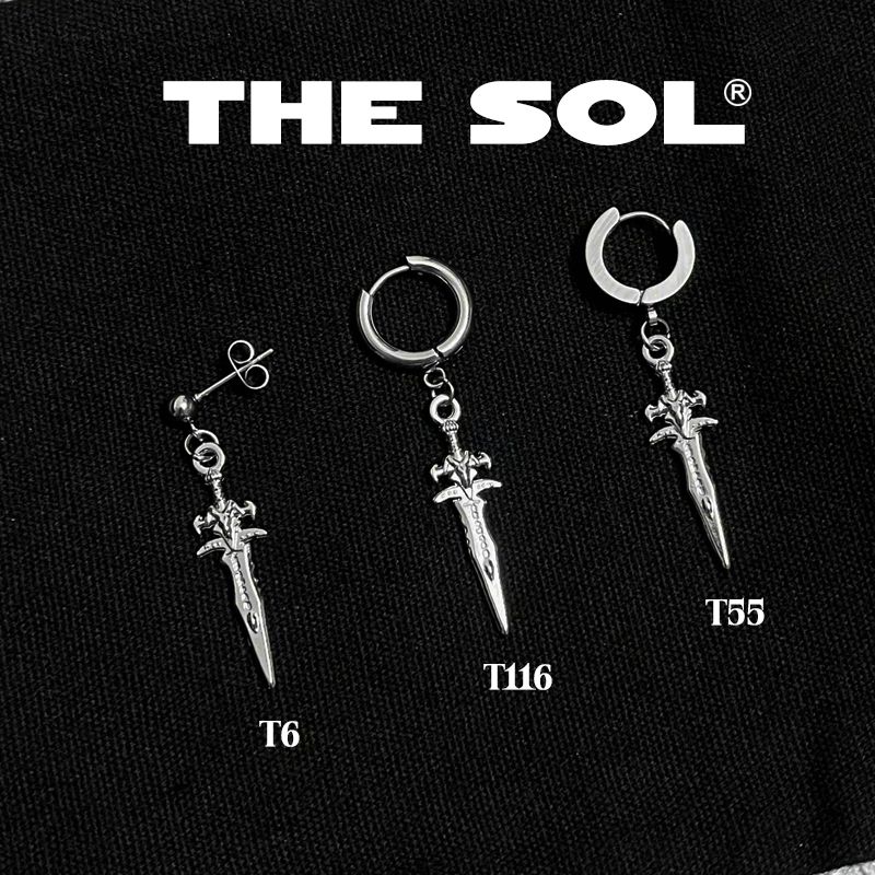 Khuyên Tai Titan Unisex The Sword - Mẫu T116