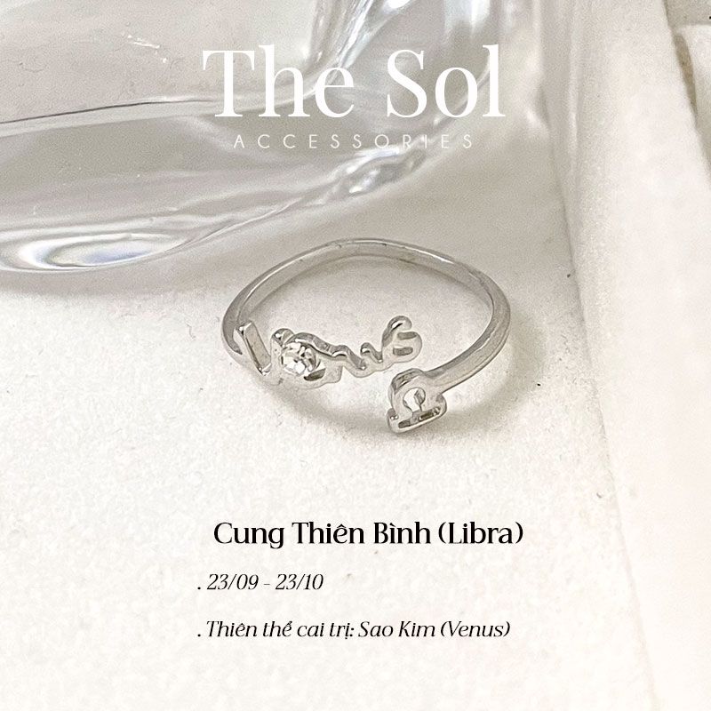 Nhẫn Hàn Quốc Solar Zodiac