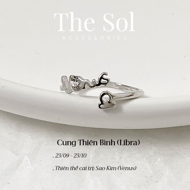 Nhẫn Hàn Quốc Solar Zodiac