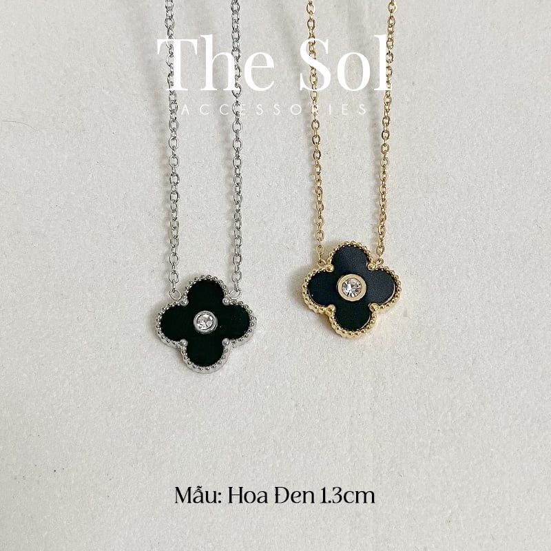 Dây Chuyền Titan Dia In Black Lou 1.3cm