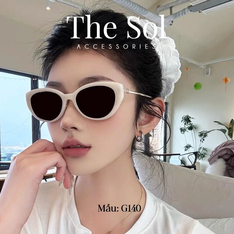 Kính Mát Gọng Kim Loại Chanel
