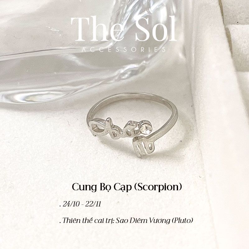 Nhẫn Hàn Quốc Solar Zodiac