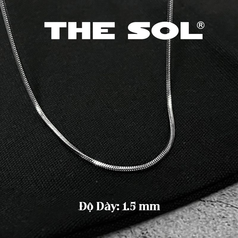 Dây Chuyền Titan Unisex Basic Chain - Dây Mì